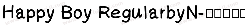 Happy Boy RegularbyN字体转换